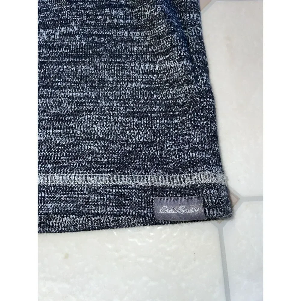 Eddie Bauer Sweater Pullover‎ 1/4 Zip Men's Size Medium Collared Light weight